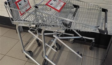 Oproep winkelkarren rolstoelgebruikers